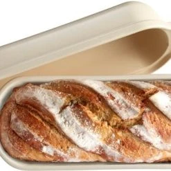 Emile Henry Kasten-Brotbackform Groß In Creme 10 Emile Henry Kasten-Brotbackform Groß In Creme -Kitchenaid Shop EH 5503 505503 PainCampagne BigLoaf TopBread