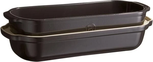 Emile Henry Kasten-Brotbackform Groß In Fusain 3 Emile Henry Kasten-Brotbackform Groß In Fusain – Bild 3