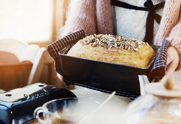 Emile Henry Kasten-Brotbackform In Fusain 4 Emile Henry Kasten-Brotbackform In Fusain – Bild 4