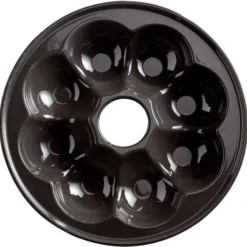 Emile Henry Brotkranz-Backform Rund In Fusain -Kitchenaid Shop EH 5505 795505 PainCouronne CrownBreadBaker TopBase01