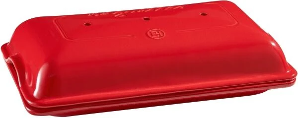 Emile Henry Baguette-Backform In Granatapfel 2 Emile Henry Baguette-Backform In Granatapfel – Bild 2