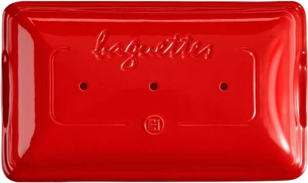 Emile Henry Baguette-Backform In Granatapfel 3 Emile Henry Baguette-Backform In Granatapfel – Bild 3