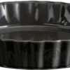 Emile Henry Torten- & Quicheform In Fusain 32 Cm