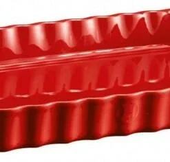 Emile Henry Kuchenform Rechteckig In Granatapfel