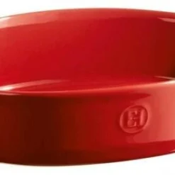 Emile Henry Gratinform Ultime Oval In Granatapfel 27 Cm / 17,5 Cm / 6,5 Cm / 1,5 Liter