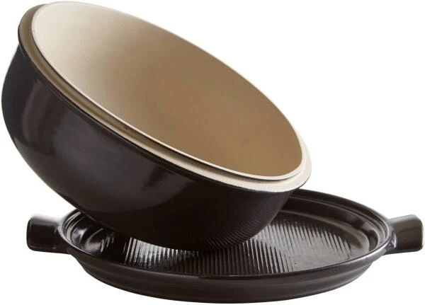 Emile Henry Brotbackform-Set In Fusain 3 Emile Henry Brotbackform-Set In Fusain – Bild 3