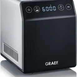 GRAEF Eismaschine IM 700, Edelstahl-schwarz