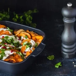 Appolia Auflaufform Quadratisch In Schiefergrau 28 Cm / 2,7 Liter -Kitchenaid Shop Graphite Appolia 60183 39431 39424 DELIACIOUS 2