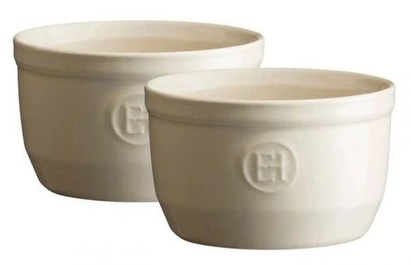 Emile Henry Töpfchen Nr. 10 In Ton, 2er Set 1 Emile Henry Töpfchen Nr. 10 In Ton, 2er Set