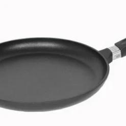 AMT Gastroguss AMT Schwenkpfanne Flach Aus Aluguss Für Induktion 20 Cm, Boden: 15,5 Cm, Gewicht: 1,04 Kg, Rand 4,0 Cm -Kitchenaid Shop I 428