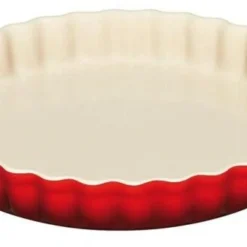 Le Creuset Tarteform In Kirschrot 24 Cm / 1,4 Liter / 4 Cm