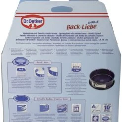 Dr. Oetker Springform Mit Emaille-Servierboden Back-Liebe 18 Cm -Kitchenaid Shop PACK 1104 3