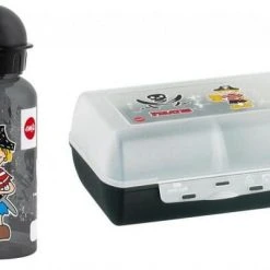 Emsa Kids Trinkflasche Und Brotdose Pirat, 2-teilig