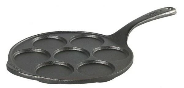 Skeppshult Pfannkuchenpfanne 7er Mit Gusseisengriff 1 Skeppshult Pfannkuchenpfanne 7er Mit Gusseisengriff