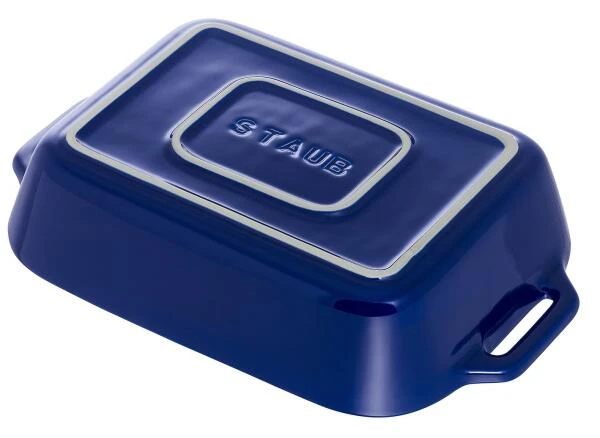 Staub Auflaufform Aus Keramik In Dunkelbau 32 Cm / 27 X 20 X 6 Cm / Ca. 2,4 L 2 Staub Auflaufform Aus Keramik In Dunkelbau 32 Cm / 27 X 20 X 6 Cm / Ca. 2,4 L – Bild 2