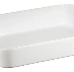 Staub Auflaufform Aus Keramik In Weiß 19 Cm / 14 X 11 X 3,4 Cm / Ca. 0,4 L