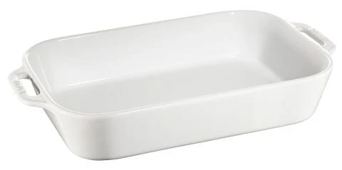 Staub Auflaufform Aus Keramik In Weiß 40 Cm / 34 X 24 X 7,6 Cm / Ca. 4,5 L 1 Staub Auflaufform Aus Keramik In Weiß 40 Cm / 34 X 24 X 7,6 Cm / Ca. 4,5 L