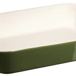 Staub Auflaufform Aus Keramik In Basilikumgrün 32 Cm / 27 X 20 X 6 Cm / Ca. 2,4 L