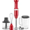 KitchenAid Stabmixer Set In Empire Rot, Kabelgebunden