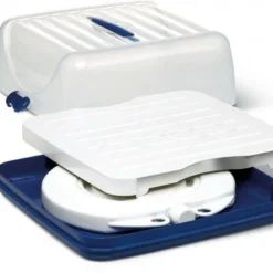 Emsa Partybutler Plus Superline In Weiß/blau 6 Emsa Partybutler Plus Superline In Weiß/blau -Kitchenaid Shop emsa 215792 deckel rost schatten l