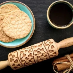 Folkroll Teigrolle Rentier Weihnacht Groß, 43 Cm -Kitchenaid Shop folkroll ambiente 1