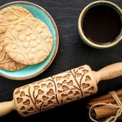 Folkroll Teigrolle Rentier Sterne Junior, 23 Cm -Kitchenaid Shop folkroll ambiente 18