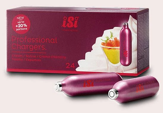 ISi Einweg-Sahnekapseln, 24er Packung 2 ISi Einweg-Sahnekapseln, 24er Packung – Bild 2