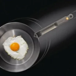 De Buyer Crepes-Eisenpfanne Mineral B Element 24 Cm/ 21 Cm/ 1,2 Cm/ 1,30 Kg 5 De Buyer Crepes-Eisenpfanne Mineral B Element 24 Cm/ 21 Cm/ 1,2 Cm/ 1,30 Kg -Kitchenaid Shop mineralB visuelOeuf l