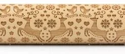 Folkroll Teigrolle Rentier Weihnacht Groß, 43 Cm